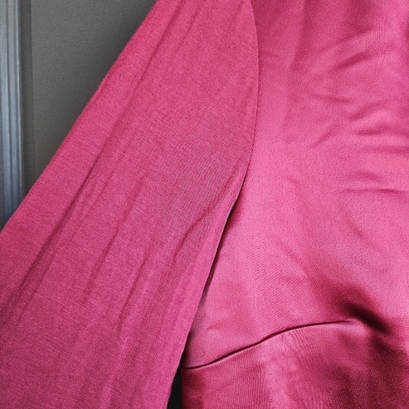 NWT Calvin Klein Womens V-neck Blouse Sz Large - Picture 6 of 7